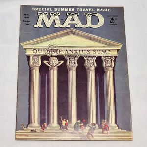 MAD Magazine Issue #65 September 1961 Special Summer Travel Ec Comic Original Fn